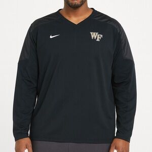 Nike Wake Forest Demon Deacons Black Pullover